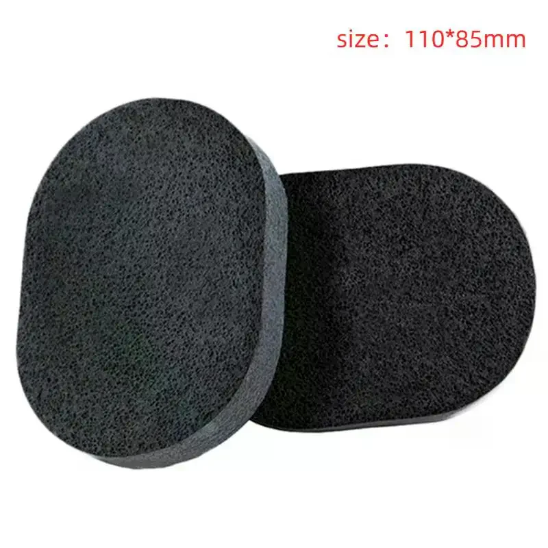 1Pcs Bamboo Charcoal Facial Cleansing Sponge Soft Natural Face Wash Puff for Deep Pore Cleaning Skin Care Gift Accessory