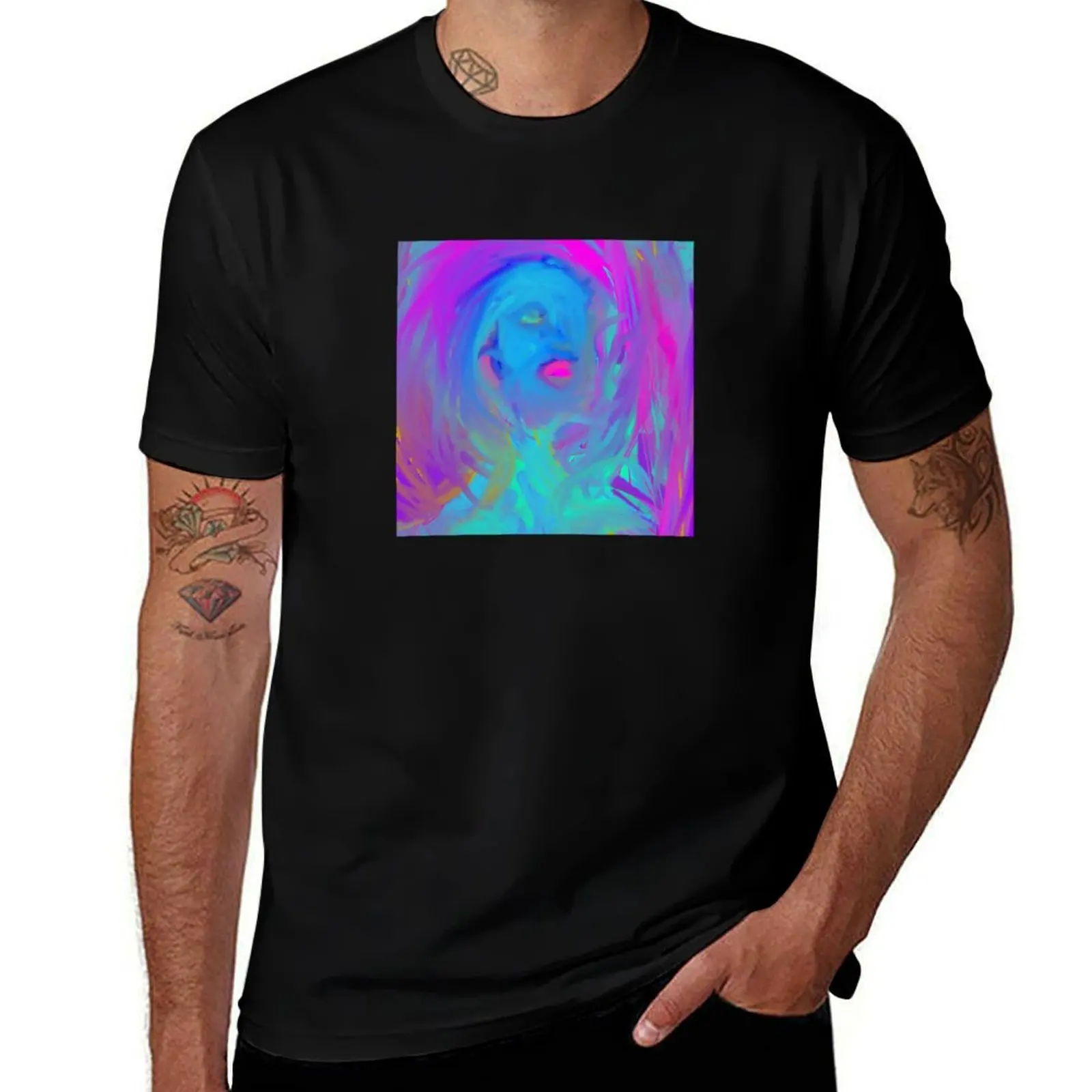 

Abstract painted dancing lady T-Shirt hippie clothes funny meme t-shirts Man t-shirt tshirts personalised luxury clothes men