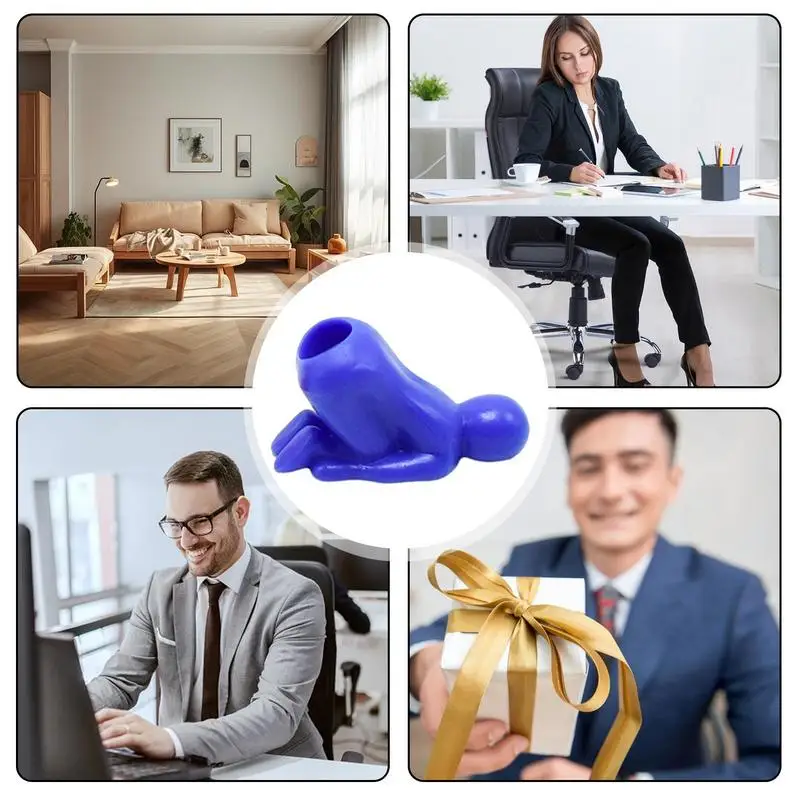 ความแปลกใหม่เดสก์ท็อปผู้ถือดินสอ Bend Over ตลกผู้ถือดินสอเครื่องเขียนสําหรับของขวัญนักเรียนแบบพกพาผู้ถือปากกาสําหรับ