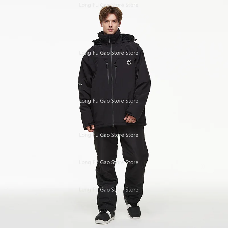 Ski suit women's suit men's winter waterproof snowboard ski clothes and ski suit set