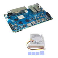 AED5-For Banana Pi BPI-R4 Router Development Board 4GB RAM MT7988A High-Performance Open-Source Router Board With Heat Sink