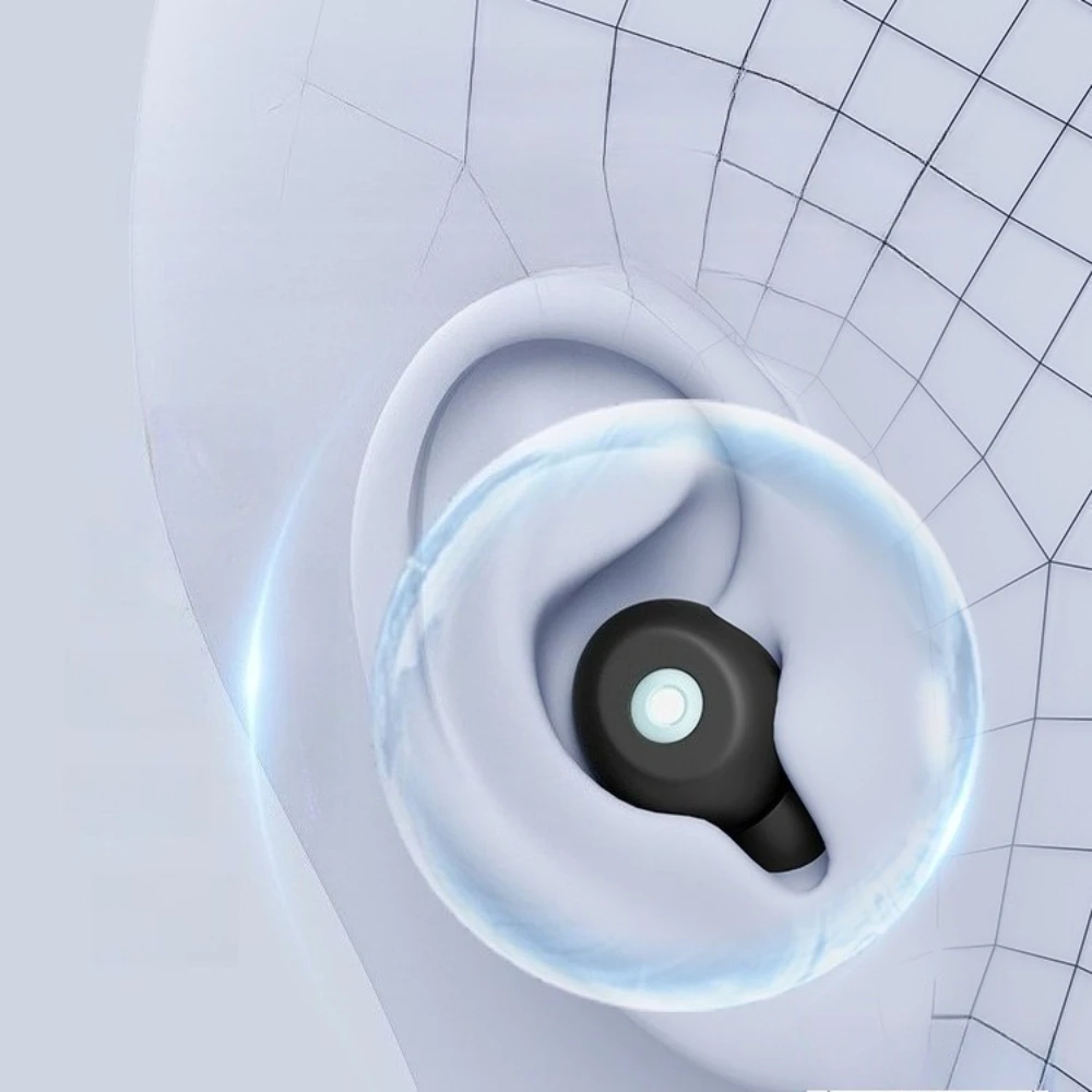 Anti Noise Silicone Ear Plugs for Sleep Reusable Concert Filter Ear Plug Portable Travel Earplugs Set Hearing Safety Protection