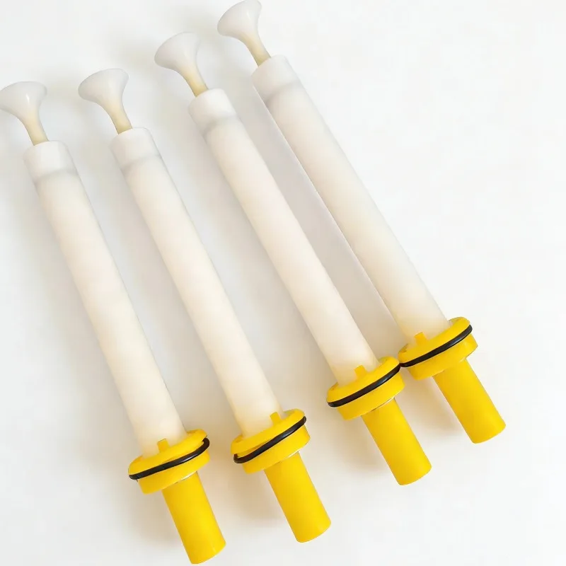 Extended X1 electrode holder with nozzle is used for powder coating of corona gun aluminum substrate.