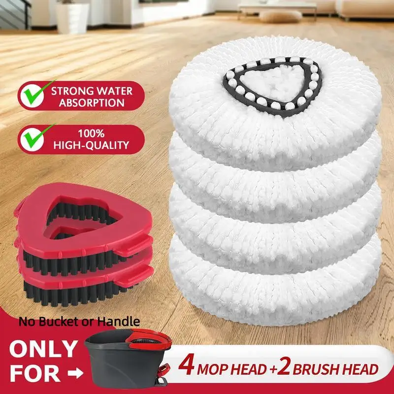 Microfiber Spin Mop…