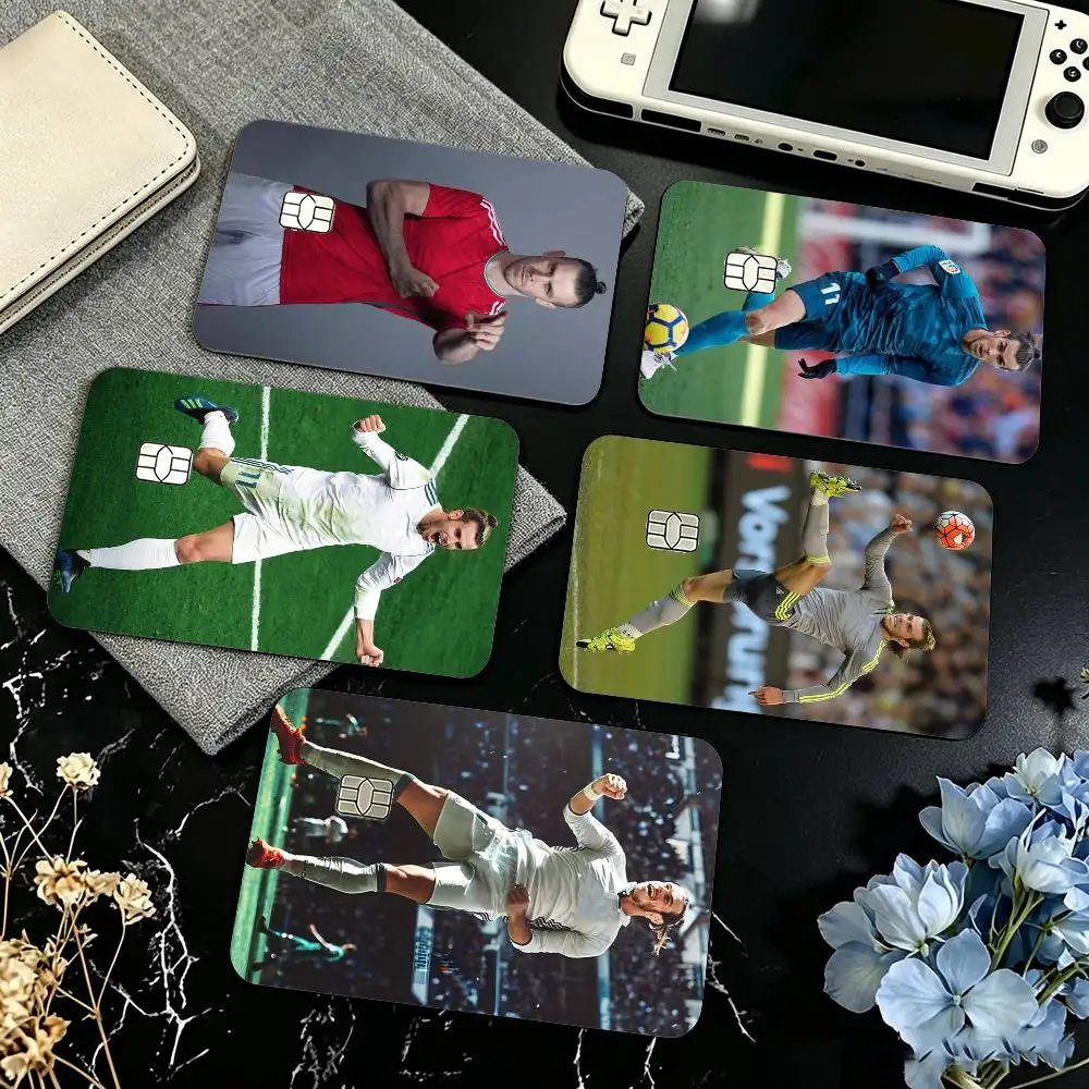 G-Gareth B-Bale Credit Card HD Stickers Small Chip Waterproof Sticker Game Card Decal Gift