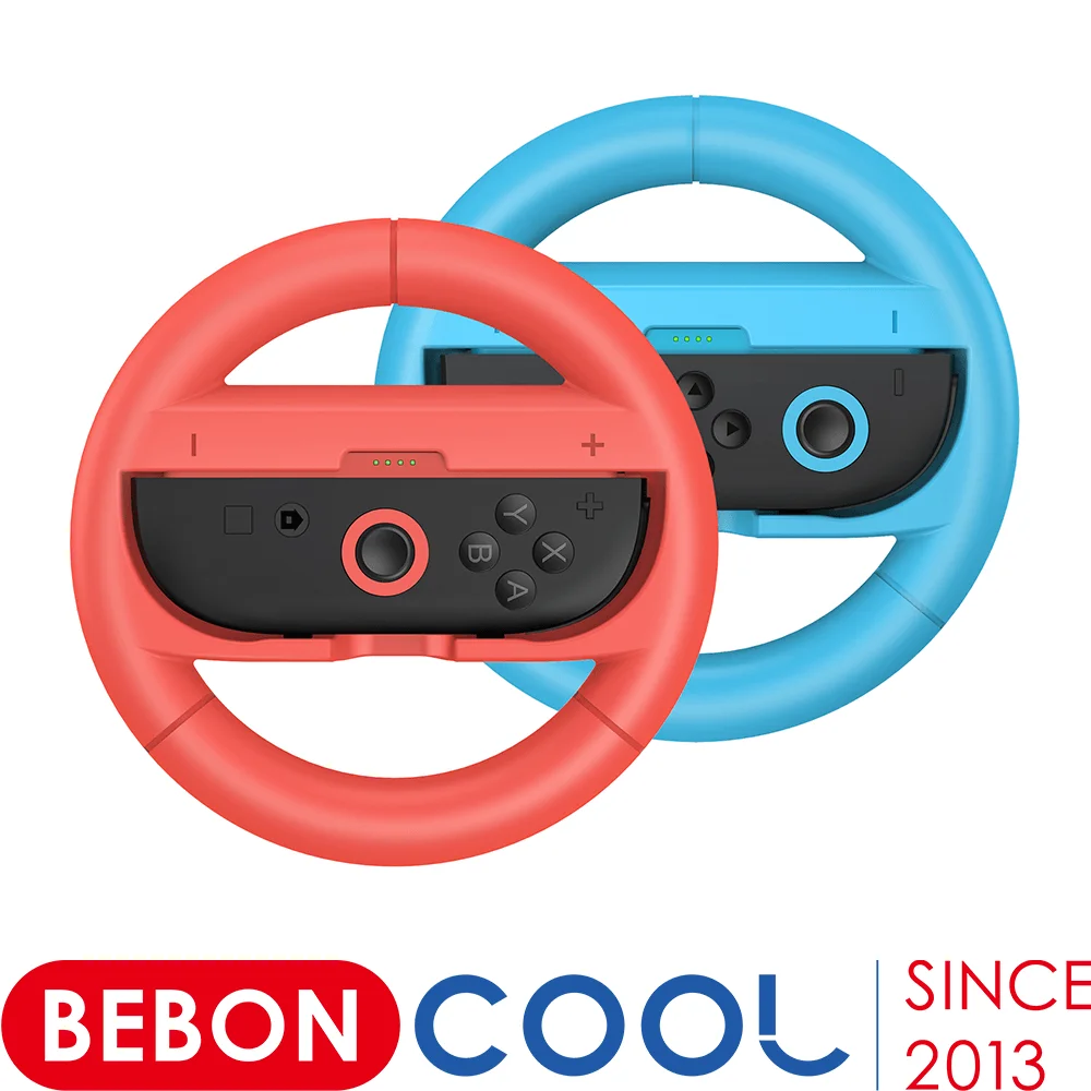 

﻿ Гоночные рулевые колеса BEBONCOOL для Switch 2, ручки контроллера Joycon для Switch 2, игровые аксессуары, 2 шт./лот