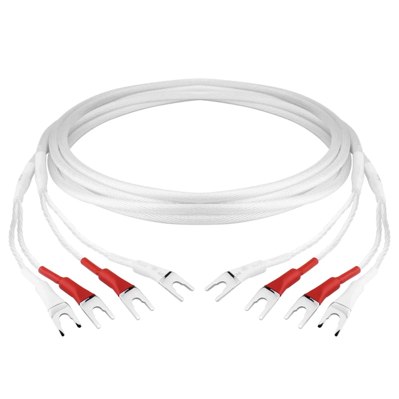 YYAUDIO 7N OCC Silver-Plated Speaker Cable Pair 3