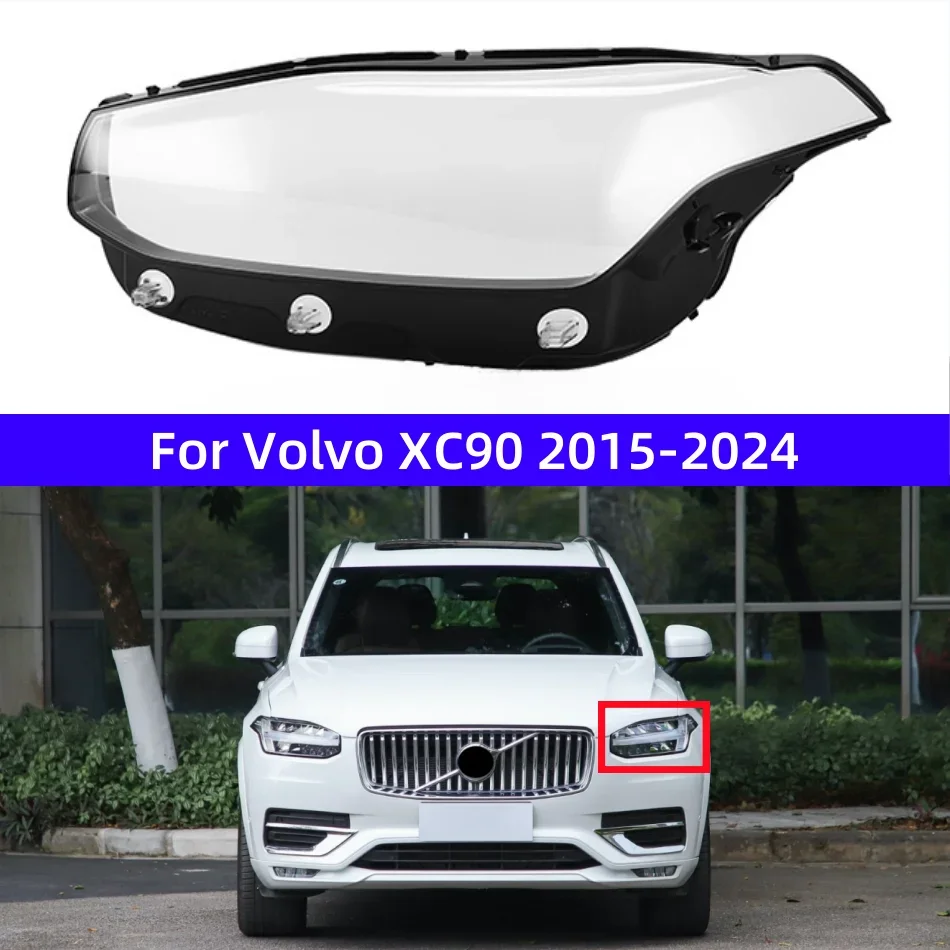 

X-T For Volvo XC90 2015 to 2024 Accessories For The Car Replace A Transparent PC Headlamp Lights Shell