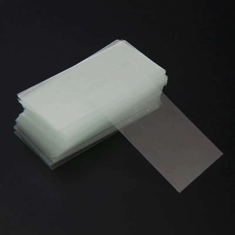 4PC 100PCS/box 24x50mm Cover Glass Microscope Accessories 0.13-0.17mm Thickness Biological Laboratory Instruments