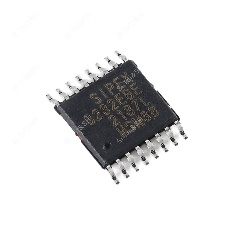 

Molewei 5 шт. SP3232EBEY-L/TR TSP пластиковый защитный чехол-16 3 В-5,5 В RS-232 черный пластиковый защитный чехол