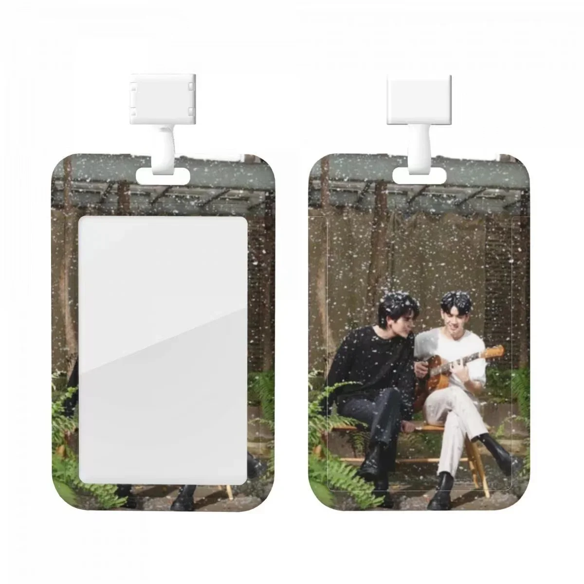 Jimmysea Magazine Cover Poster Card Sleeve Thai TV Vice Versa Drama Stills Photos Picture Subway Bus Card Protective Case Holder