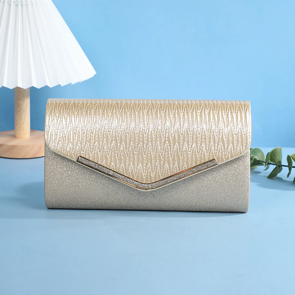 

Модный женский раскладной квадратный клатч для ужина с металлической цепочкой, ремешок через плечо на одно плечо для хранения светских вечеринок