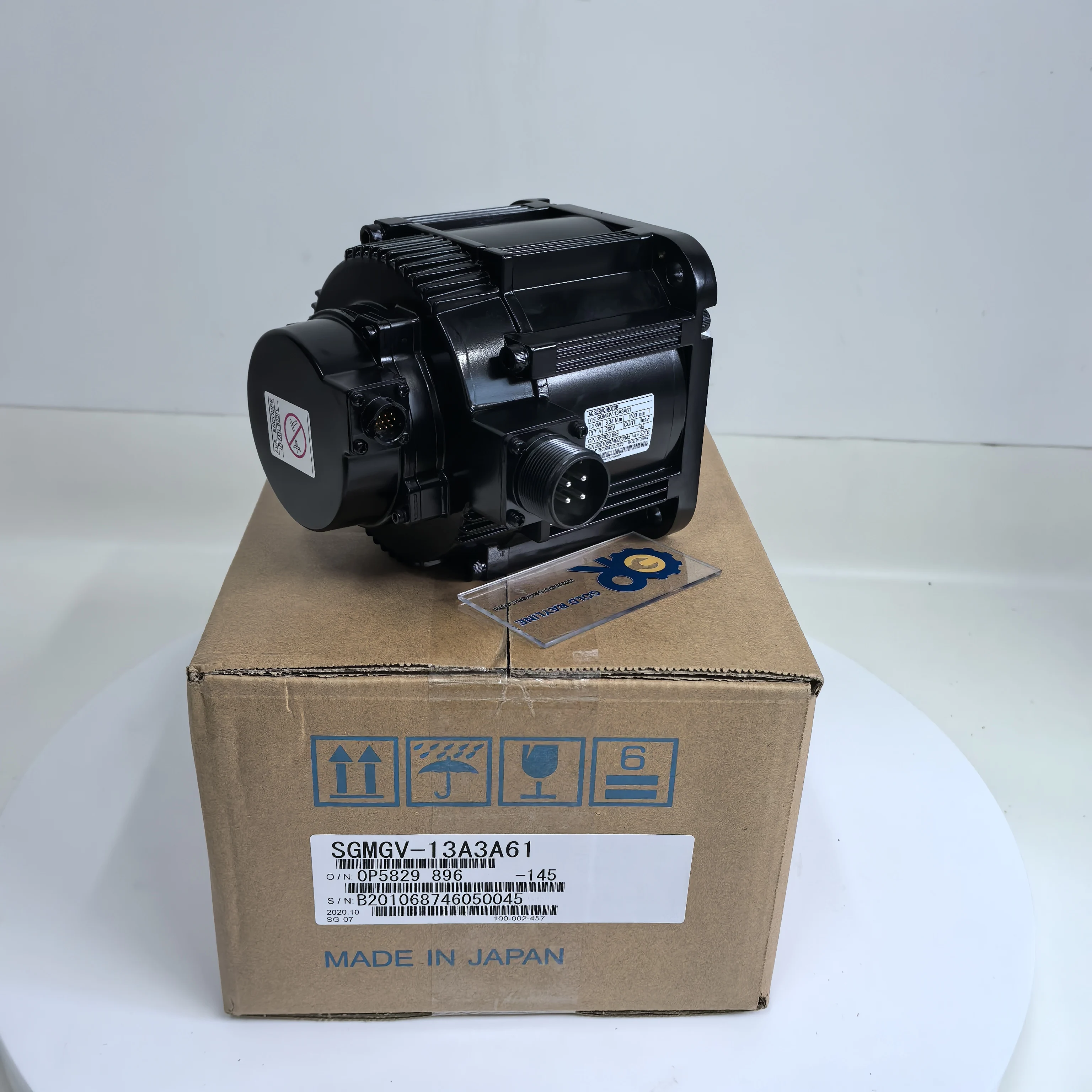 NEW In Box Yaskawa SGMGV-13A3A61 AC Servo Motor 1 Year Warranty
