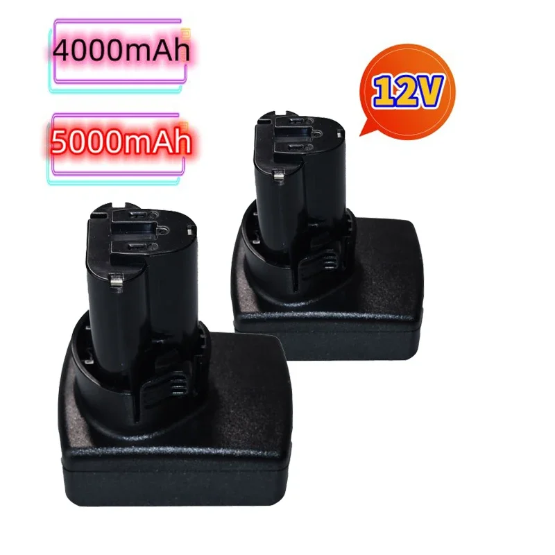 마키타 BL1013 TD090D TD090DW LCT203W LCT204 194550-6 BL1014 L50 용 리튬 배터리, 12V, 4000mAh, 5000mAh