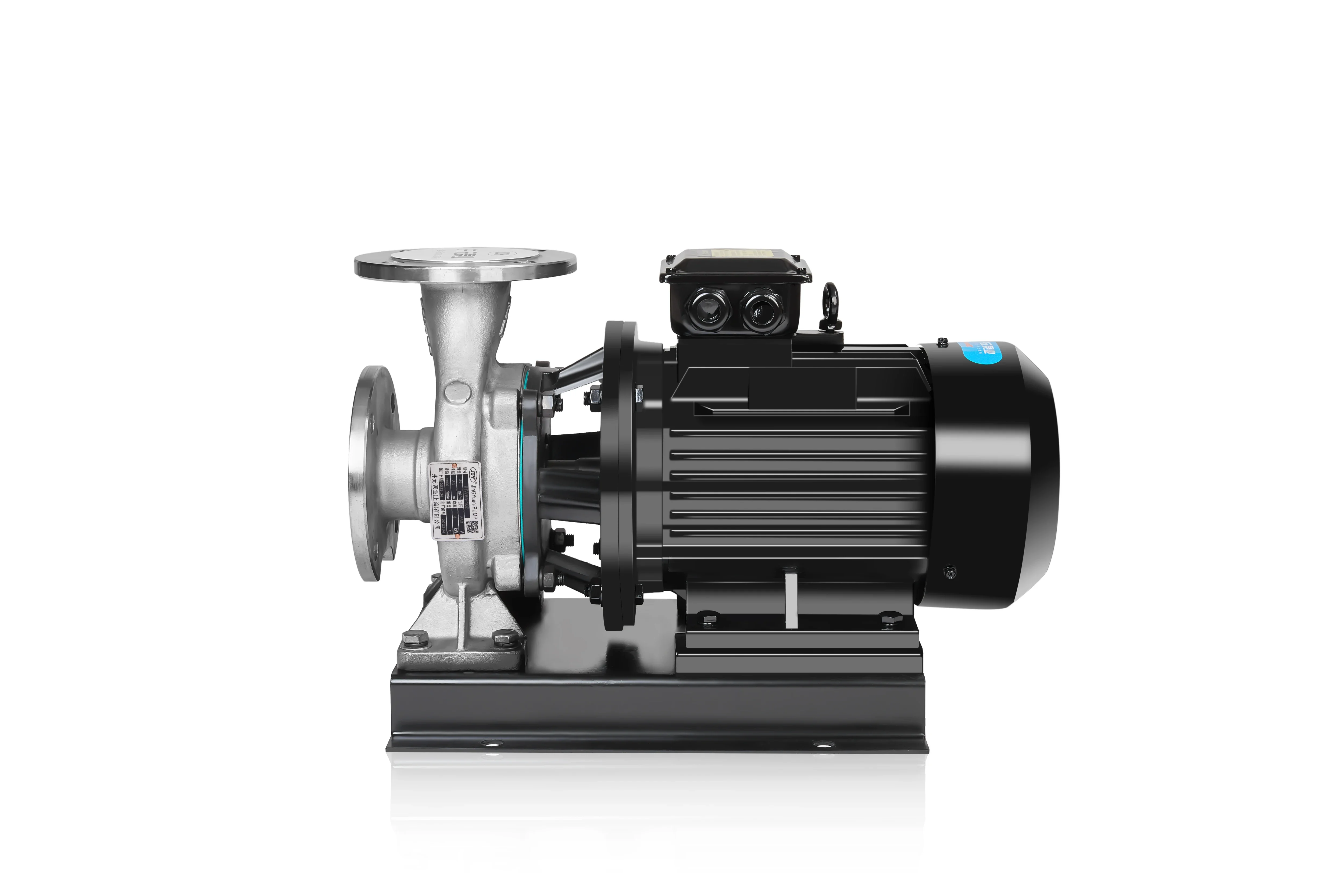 ISW Horizontal Pipeline Booster Industria 10hp Water Pump Irrigation Centrifugal Pump
