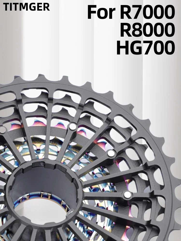 TITMGER R7000 R8000 Hg700 Cassette voor Shimano Ultegra 11-speed racefiets cassette 11 28 30 32 34 36 34t tandwiel 11s cassette - afbeelding 2