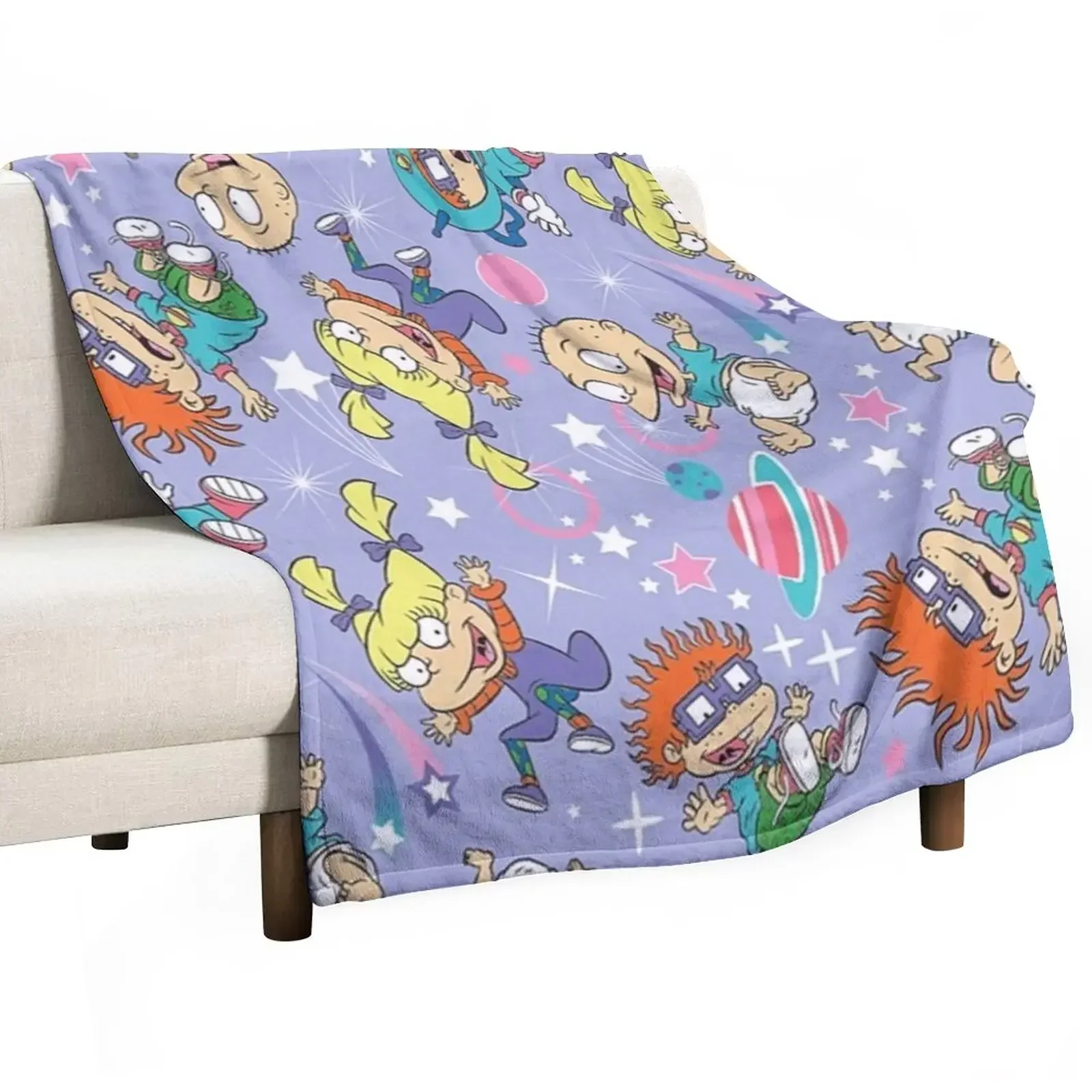 Rugrat Throw Blanket Bed linens Extra Large Throw Camping Blankets