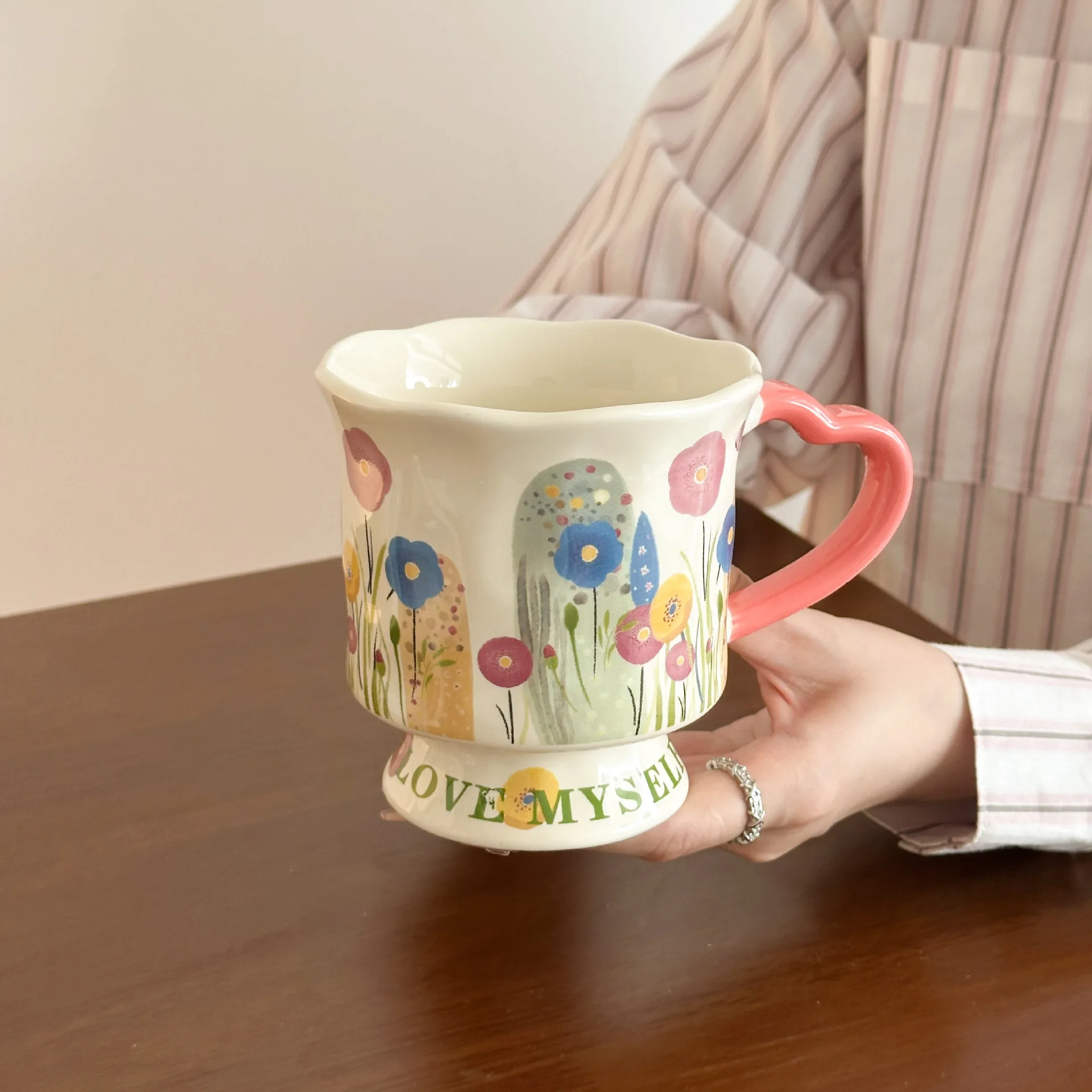 High-looking Design Mug Ceramic Water Cup Ceramic Coffee Cups Drinkware Personalized Gift Funny Mugs Cup for Tea Christmas Beer