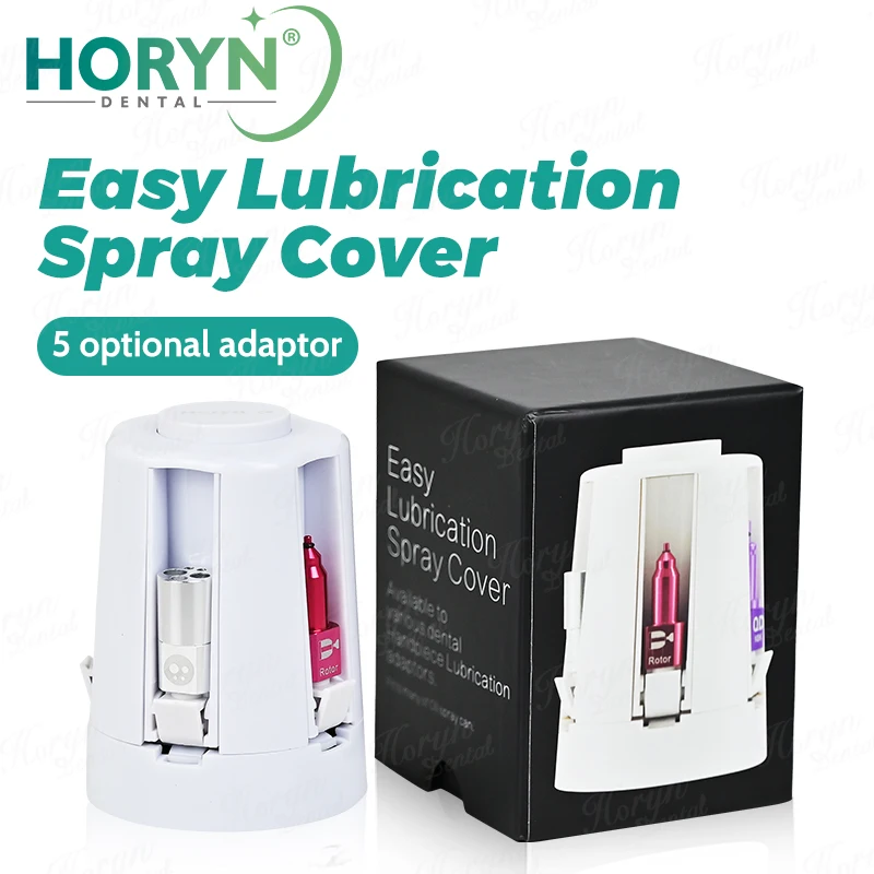 Horyn Dental Handpiece Lubricator Portable Oil Spray Cleaning Maintenance Machine for High Speed Low Speed Handpiece