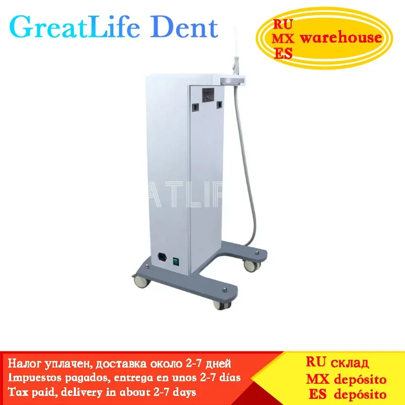 GreatLife Dent Movable Portable Low Noise Vacuum Pump Dental Oral Machine System Dental Suction Unit Dental Suction