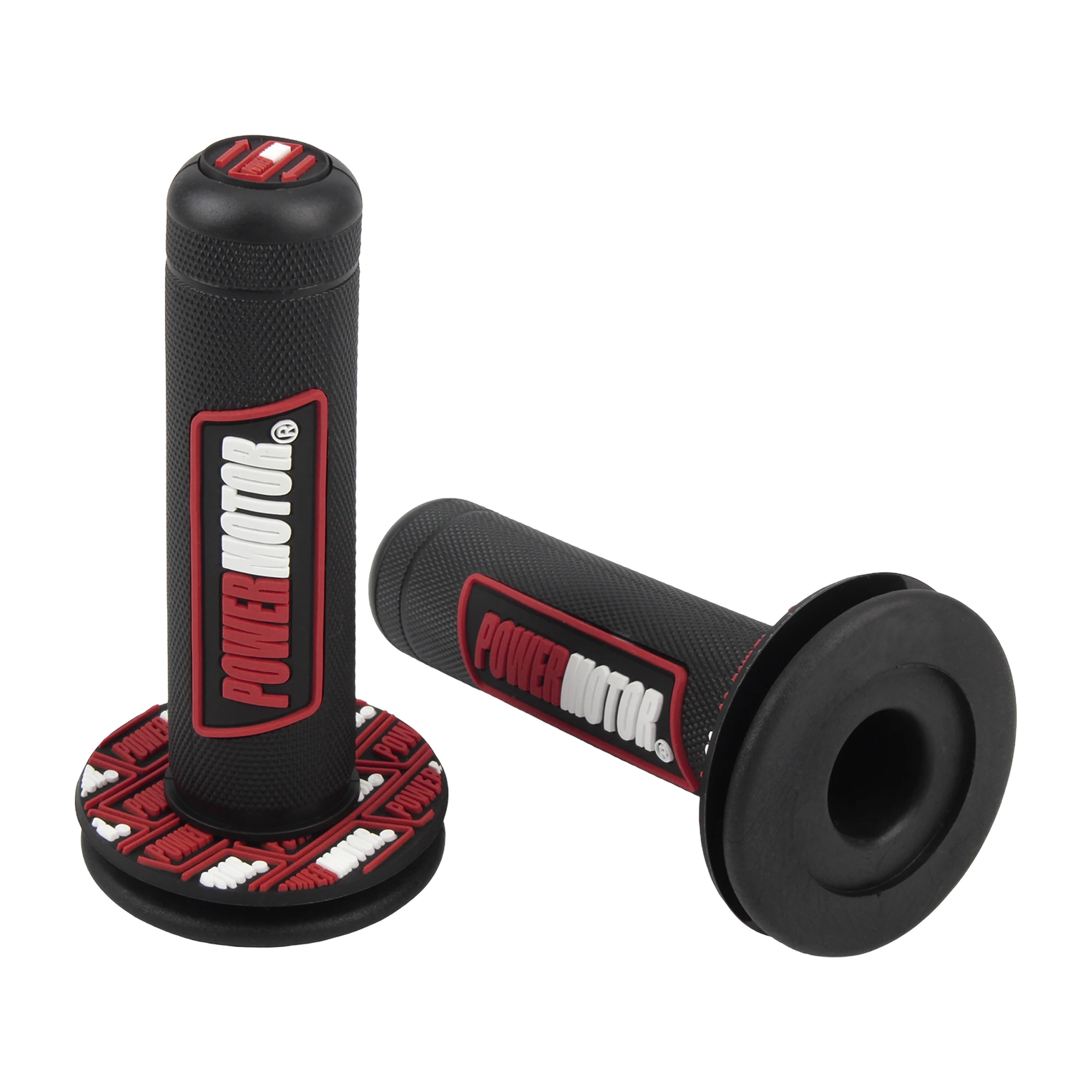 POWERMOTOR Motorrad 7/8" 22 24mm Schnellspann-Griffe für Honda Yamaha KTM Racing Motocross Gel Rub Lenkergriffe – Detail 6