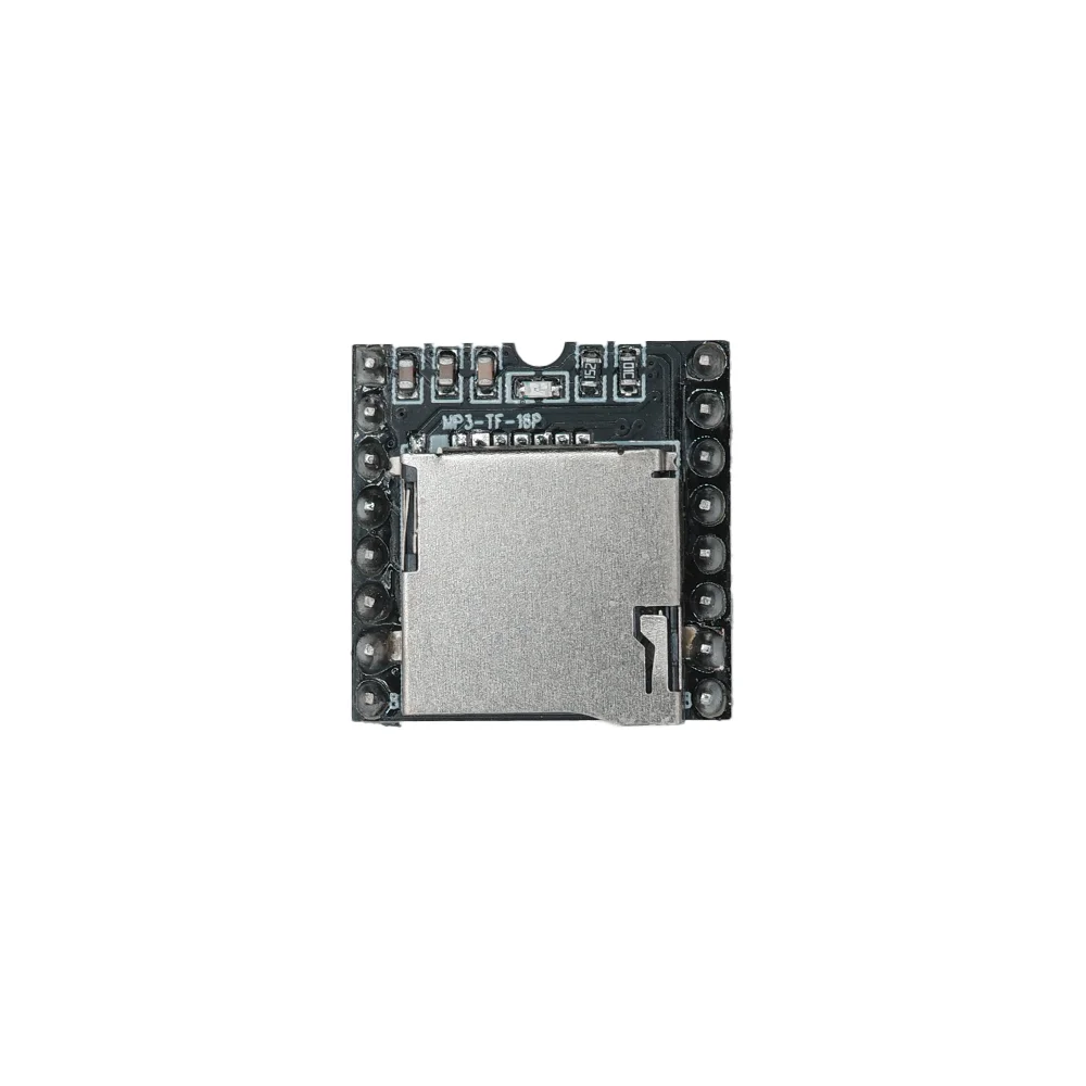 Mini MP3 Audio Module V3.0, 16Pin Player Board Support TF Card and U Disk, Voice Playback Circuit Board