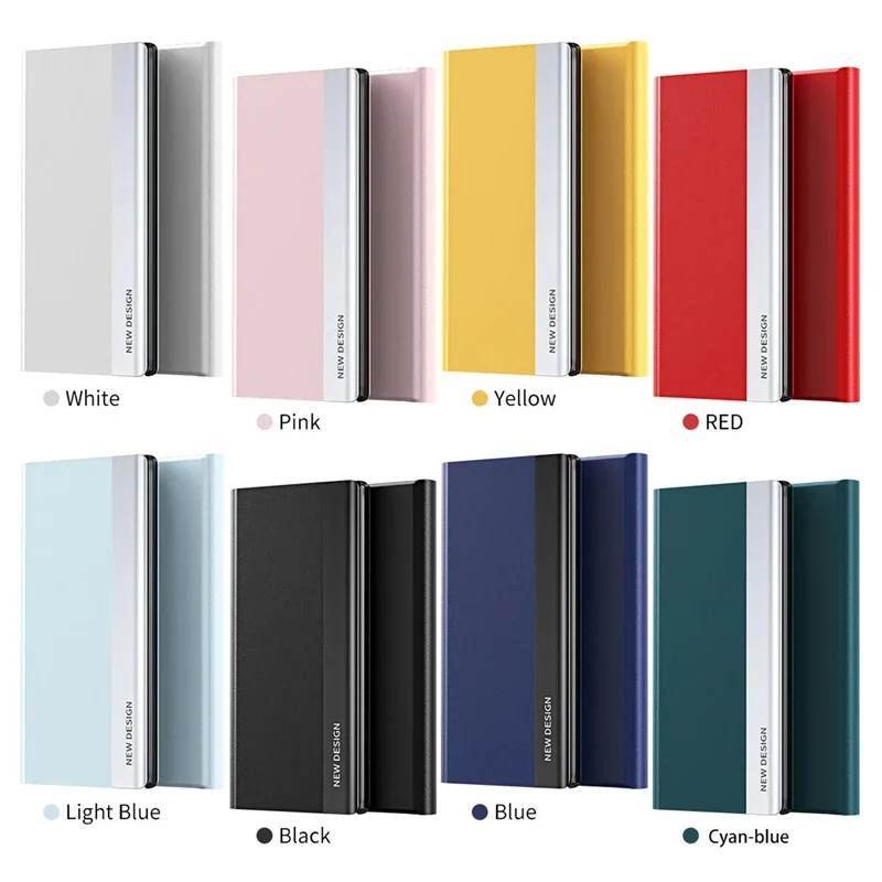 Luxury Leather Flip Case For Samsung Galaxy S25 S24 S23 S22 S21 S20 Ultra Plus S23 S21 S24 FE Note 20 Ultra 10 Plus Stand Cover