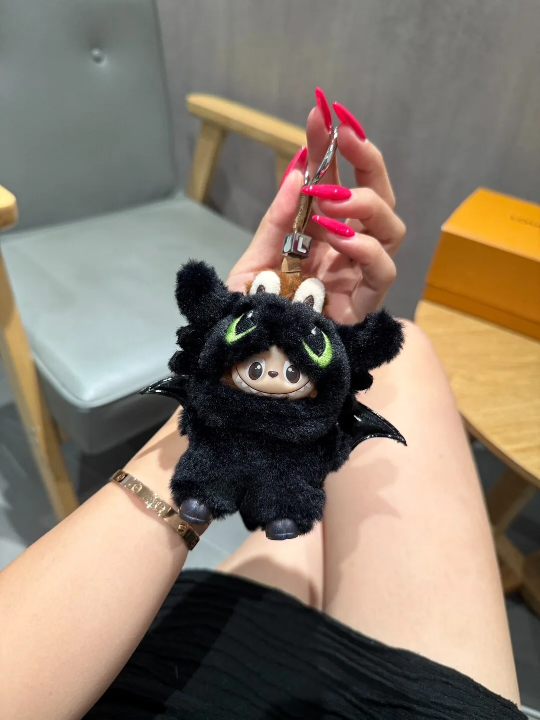 Cute Duck Dinosaur Outfit Clothes for Pop Mart Labubu 4.0 Mini Heart Password Series Doll Adorable Mini Doll Costume