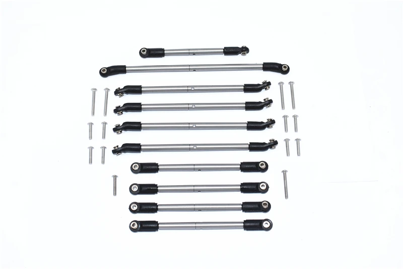 

GPM Stainless Steel Adjustable Tie Rods For AXIAL CAPRA 1.9 Unlimited Trail