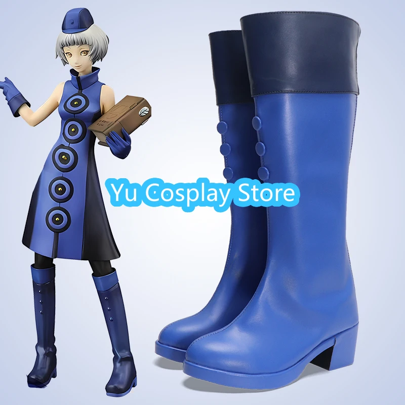 유 코스프레 스토어 엘리자베스 코스프레 신발 애니메이션 코스프레 신발 부츠 할로윈 의상 소품