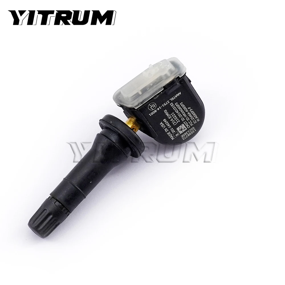 YITRUM 13598772 For Cadillac ATS CTS XTS Chevrolet Bolt EV Impala Orlando Sonic Trax GMC Yukon Buick Encore LaCrosse TPMS Sensor