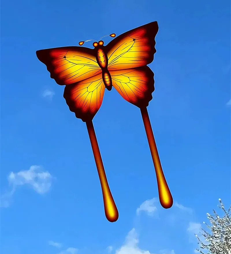 Vlindervliegeren voor kinderen vliegers fabriek speelgoed sport vliegende vogel Vliegerlijn koinobori Vlieger surfen flowform drachen cometas