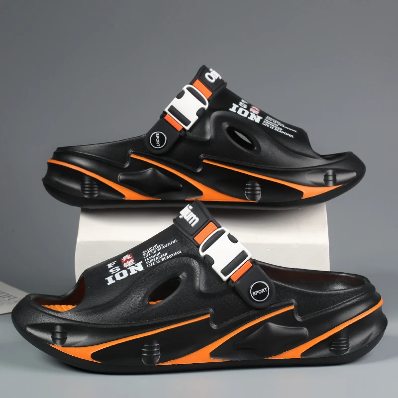 

Home Slippers Women'S Men'S Sandals Summer Garden Clogs Shoes Man Beach Slipper Outdoor Waterproof Soft Slides Casual Anti Slip