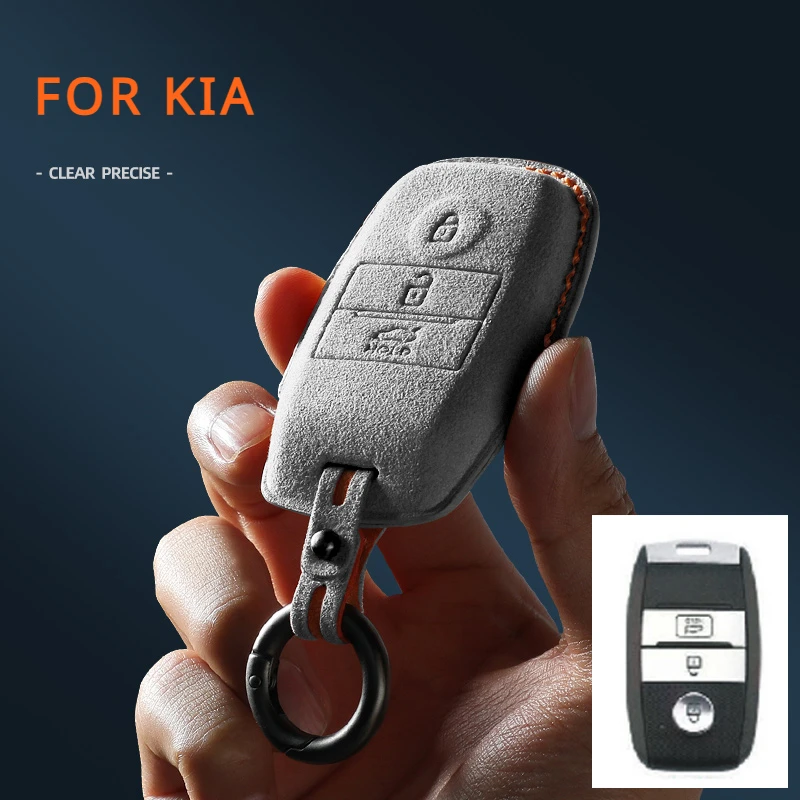 

Car Remote Key Case Cover for KIA K2 K5 Seltos Sportege RIO 3 2023 Picanto Optima Soul Ceed Sorento Forte Stinger Cerato Sedona