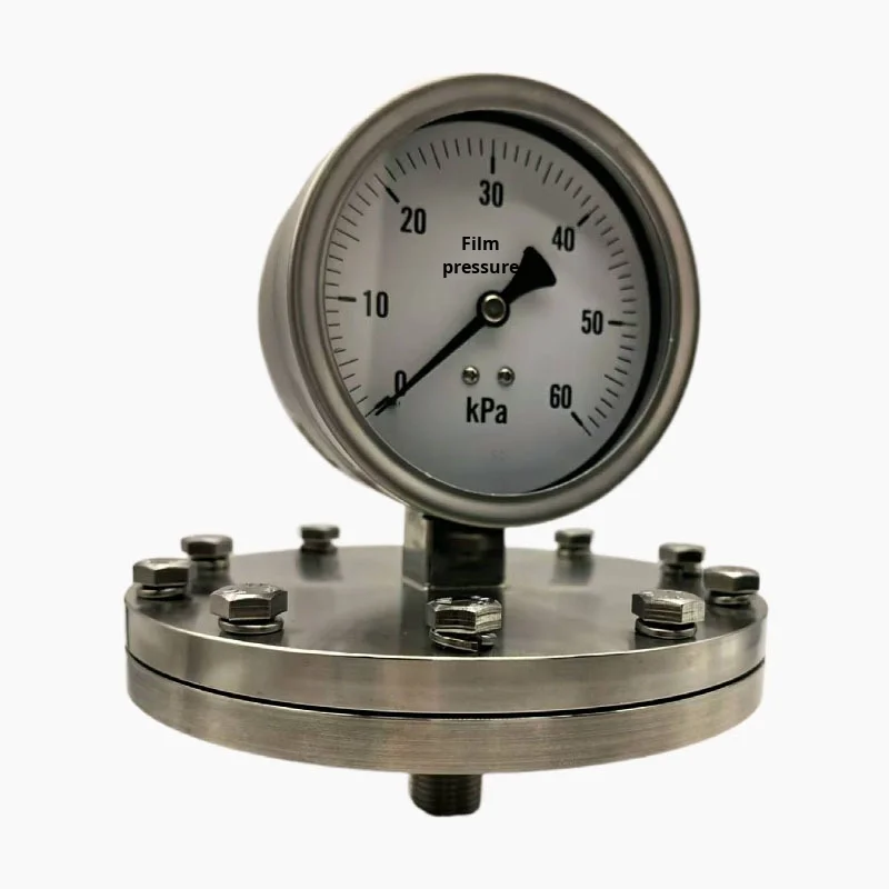 

Industrial Double Diaphragm Pressure Gauge 100mm Adjustable Back Gauge with Various Pressure Options
