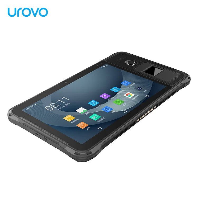 Urovo P8100 Rugged industrial tablet Industrial computer fingerprint IP67 barcode scanner