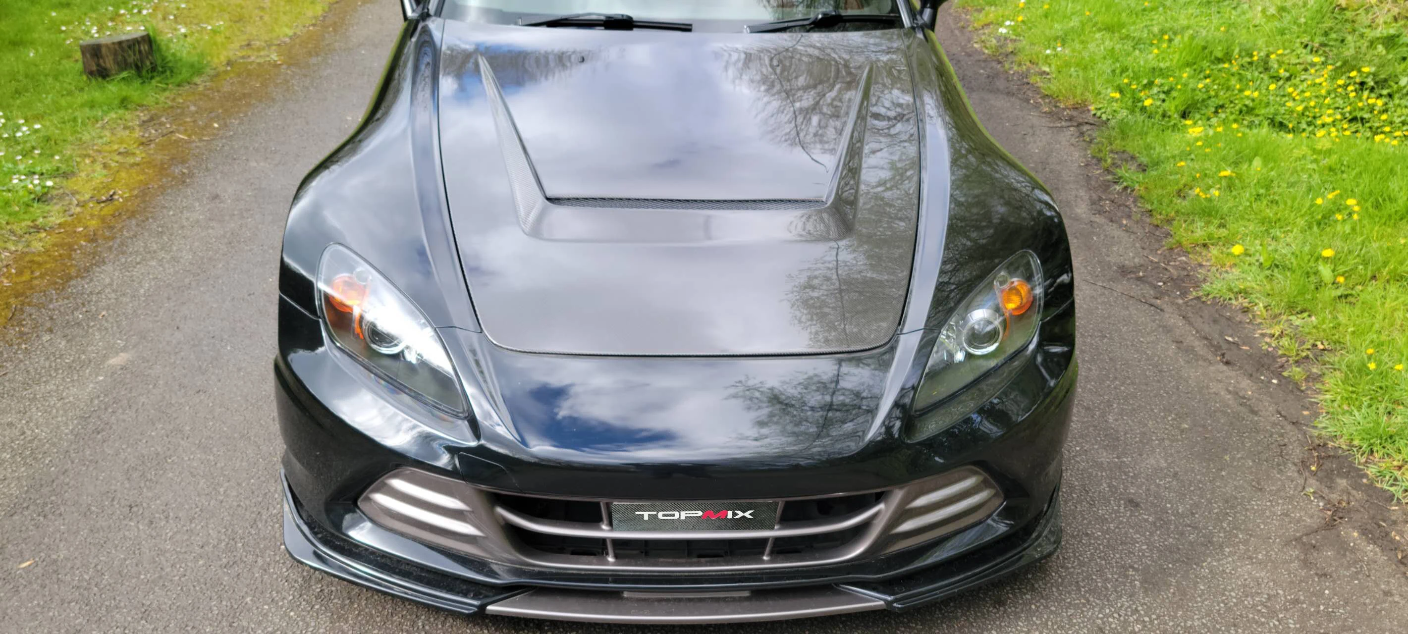 Glass fiber hood bonnet fit for Honda S2000