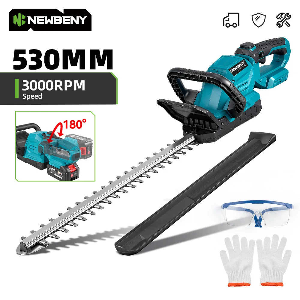 NewBeny taille-haie électrique efficace sans fil Rechargeable jardin arbustes taille outils électriques pour Makita 18V batterie broche