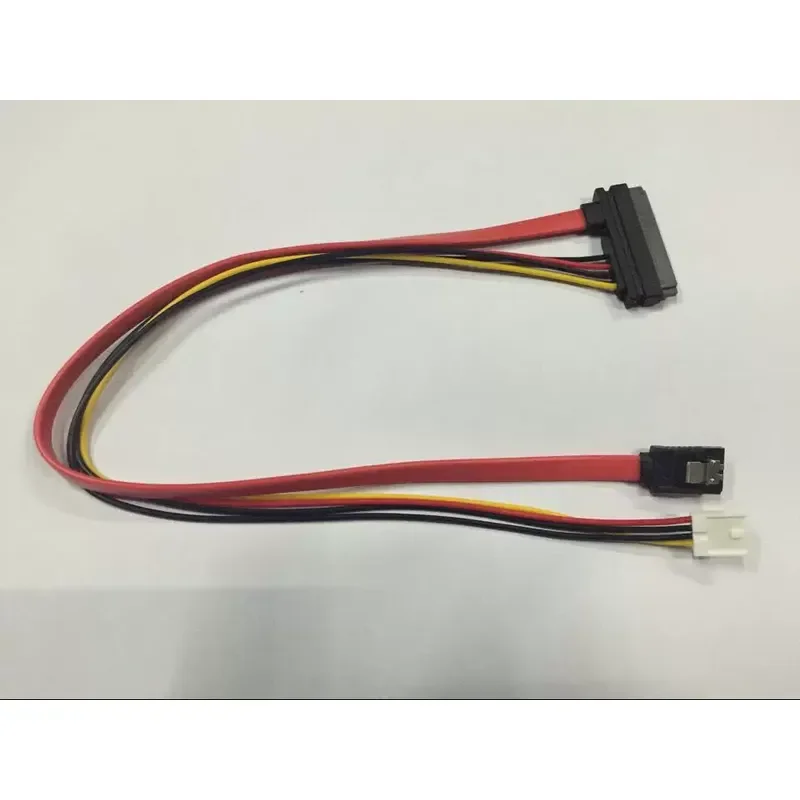 for Desktop Computer Power Supply Small 4PIN to SATA Transfer Cable Integrated Hard Disk Optical Drive Data Power Cord 7+15P