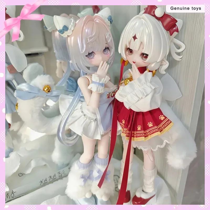 

Stock Come4free Minty V3 Fortune Slip Spirit слепая коробка 1/8 Kawaii Коллективная фигурка Настольный орнамент Рождественская модная игрушка