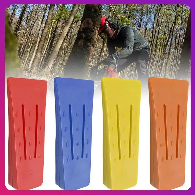 

ABKL-Plastic Logging Pin Saw Pack Of 4 ABS Impact-Resistant And Cold-Resistant Forestry Wedge, Falling Cutting Column Chainsaw