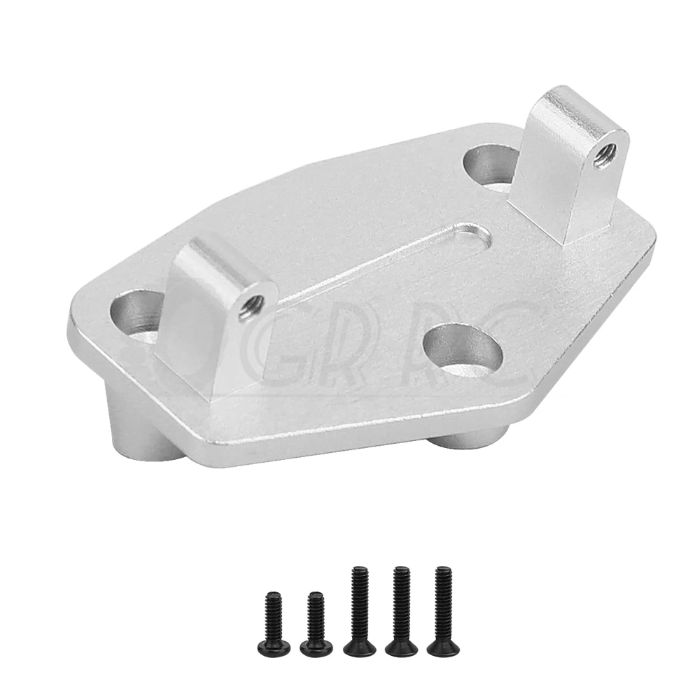 1 szt. Ze stopu aluminium serwo płyta montażowa do samochodu ciężarowego Losi Mini LMT 1/18 RC zdalnie sterowanym samochodowym części zamienne metalu