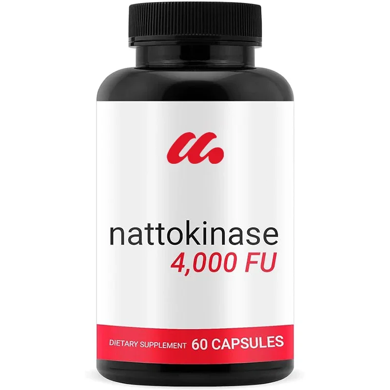 Nattokinase Supplement, High Quality Nattokinase Formula, Supports Heart Health -60 Pills - Made in the United States