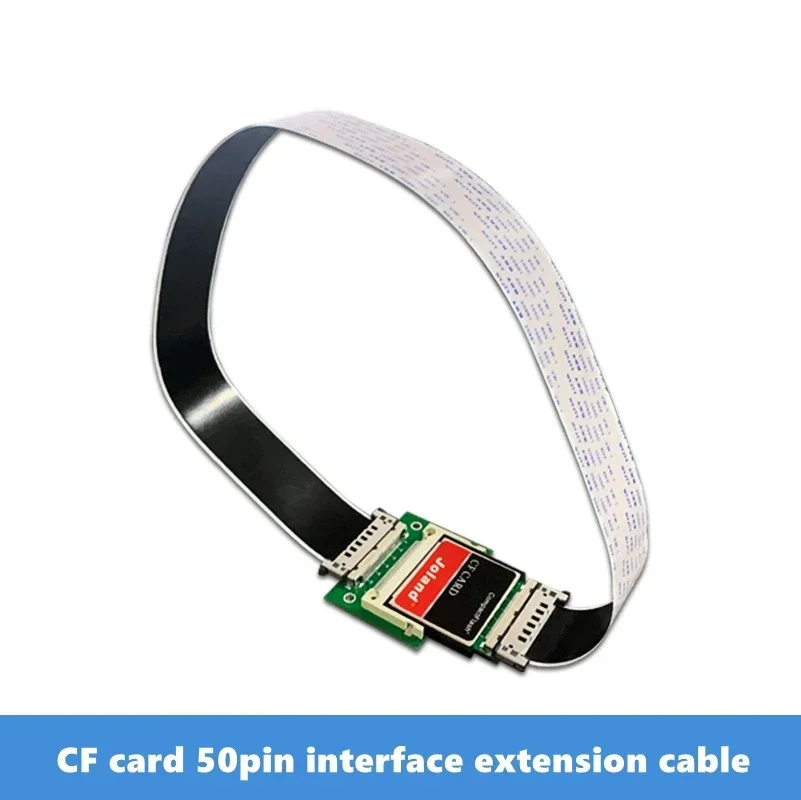 Imagem -05 - Cabo Extensor de Cartão Flash Compacto cf Flexível Interface de 50 Pinos Adaptador de Cabo de Extensão Externa Equipamento Cartão de Armazenamento Digital Novo