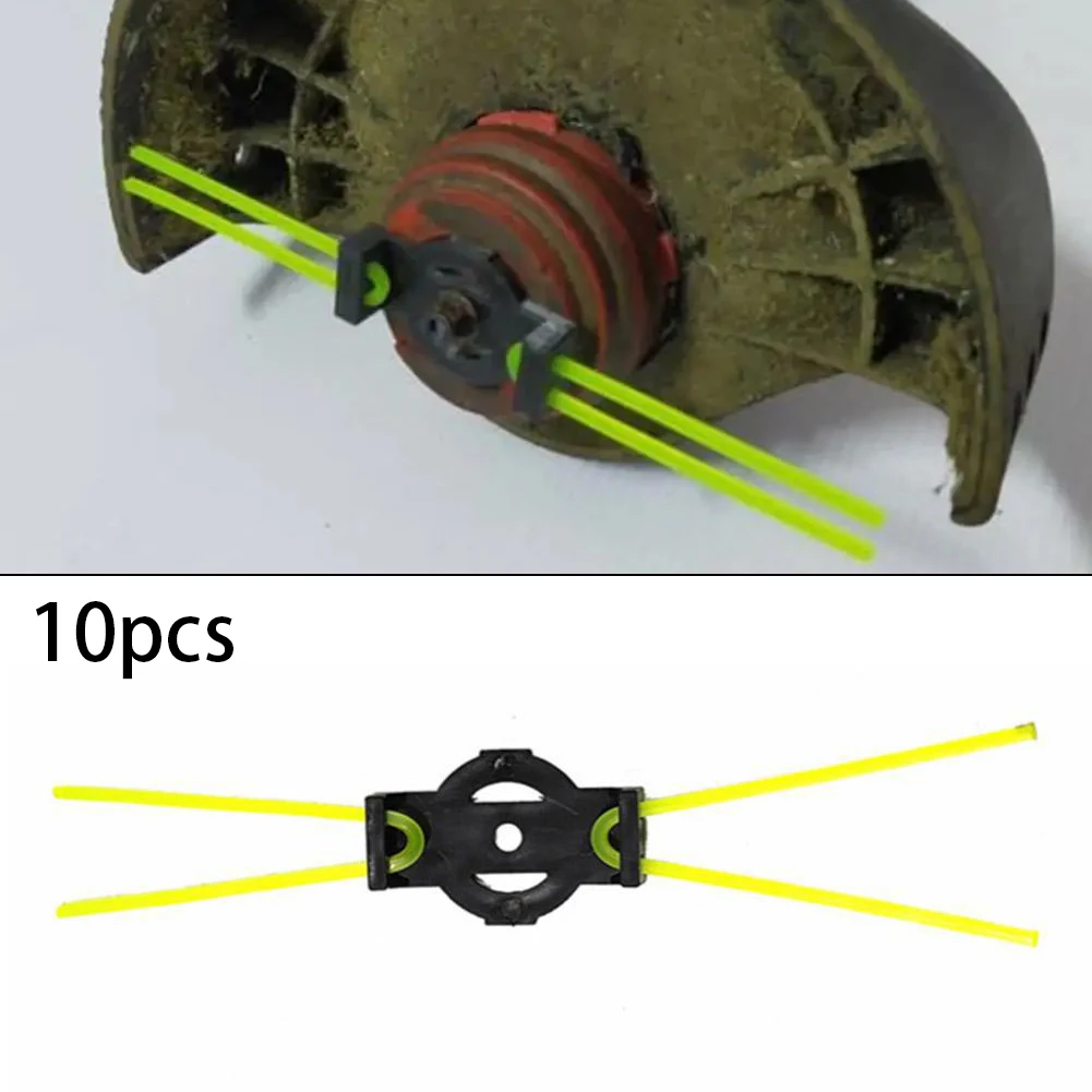 10pcs Lawn Mower Straw Rope Replacement Accessory Garden Grass Trimmer Head Small Household Simple Grass Rope Lawn Mower Parts