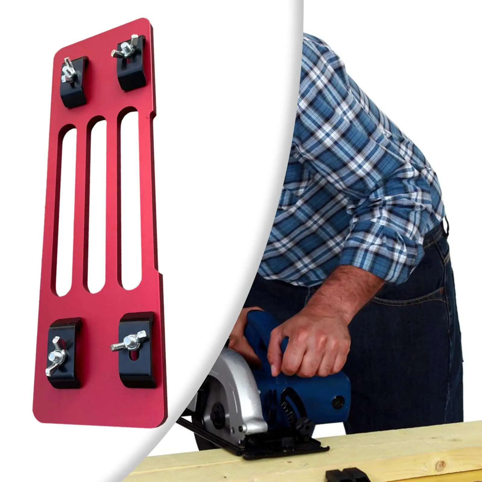 

Cutting Machine Base High Performance Adjustable Cutting Machine Bottom Plate Replace for Table Saw Woodworking Cutting Machine