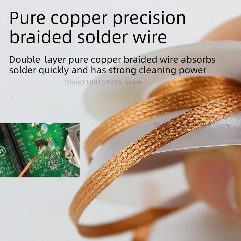 High Conductivity Flexible Copper Braided Wire Pure Copper Grounding Strap for Electrical Earthing and Equipment Connection