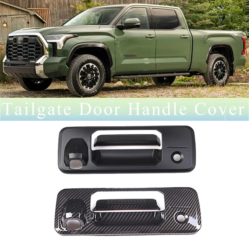 

Крышка панели ручки задней двери багажника для Toyota Tundra/Tacoma 2014-2021, накладка на ручку багажника