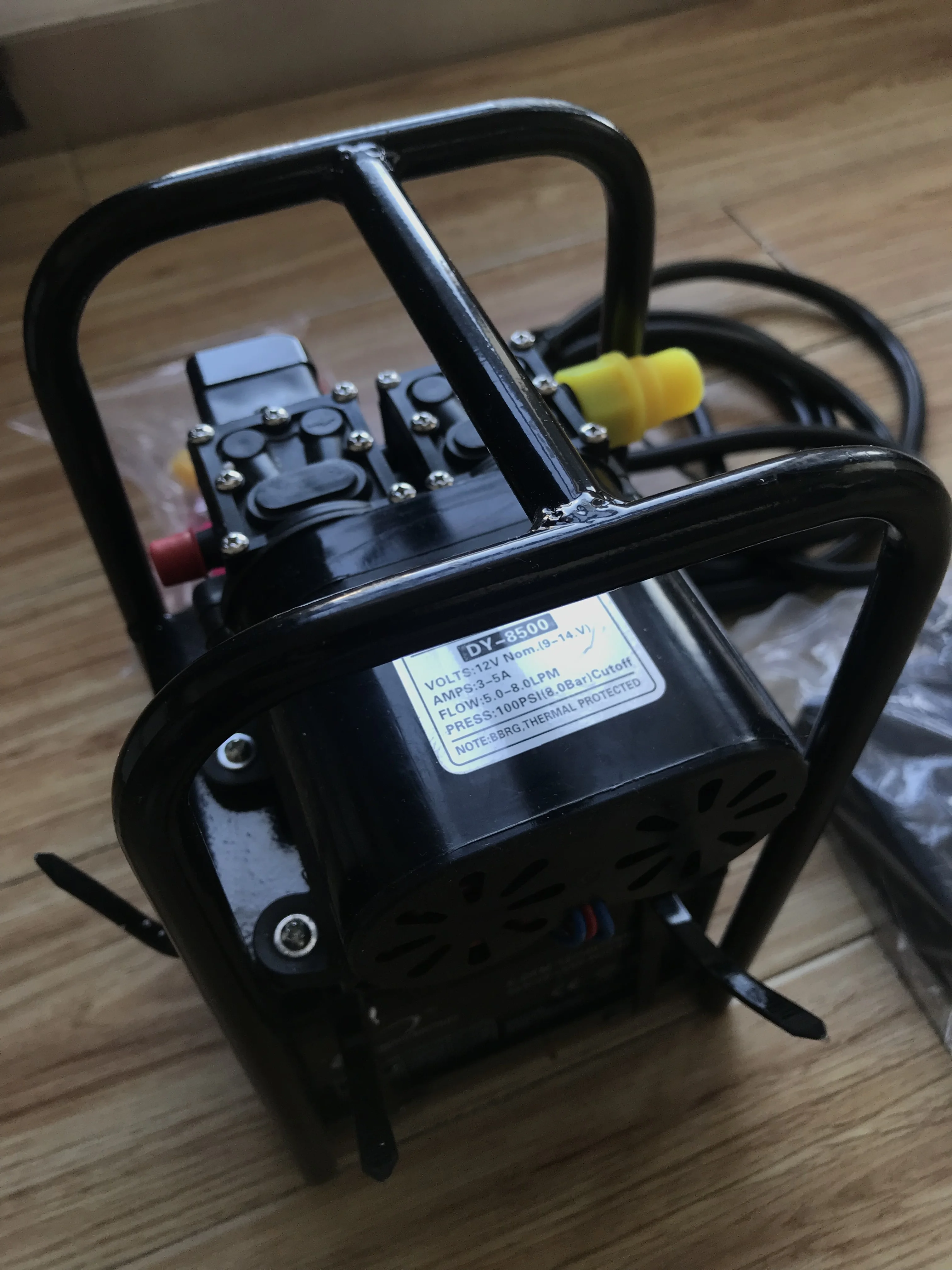 Agricultural Electric Sprayer Intelligent High Pressure Small Multi-function Double Pump Fight Drugs Spray Machine Charging