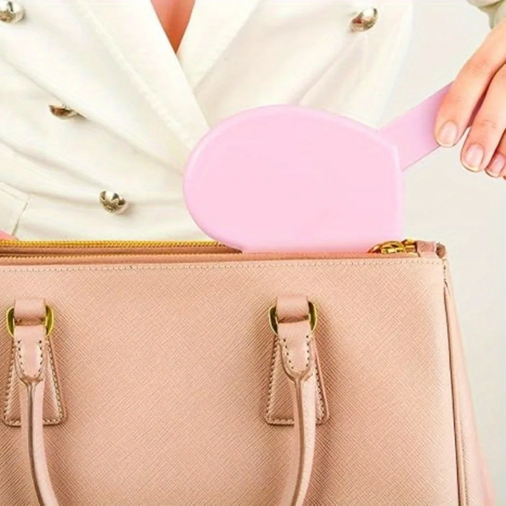 5/10/15/20 Sets herzförmiger Handspiegel-Sets mit Beuteln, tragbare, kompakte Make-up-Spiegel für Frauen, Hochzeitsgeschenke – Detail 2